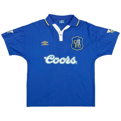 VIALLI #9 Chelsea 1995/97 Hjemme Retro drakt