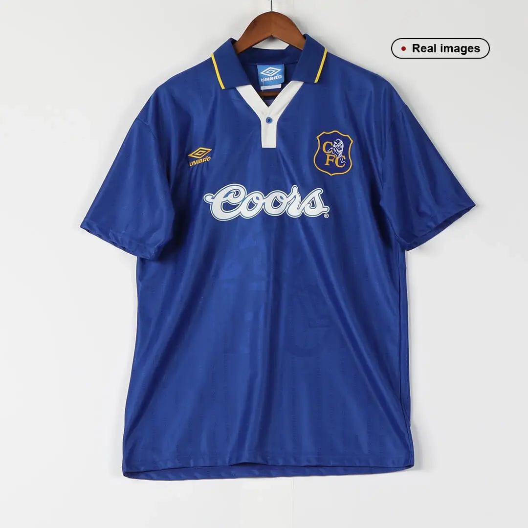 VIALLI #9 Chelsea 1995/97 Hjemme Retro drakt