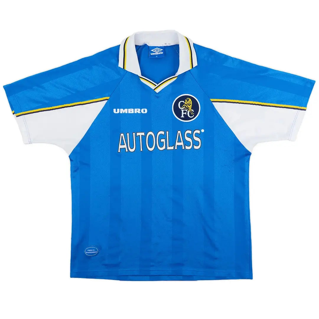 VIALLI #9 Chelsea 1997/99 Hjemme Retro drakt