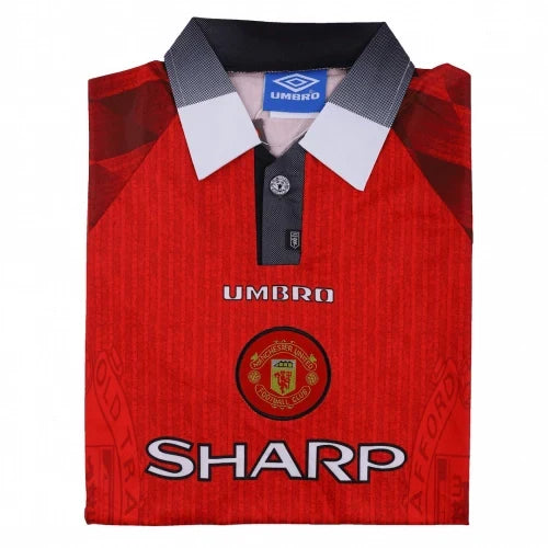 Manchester United 1996/98 Hjemme Retro drakt