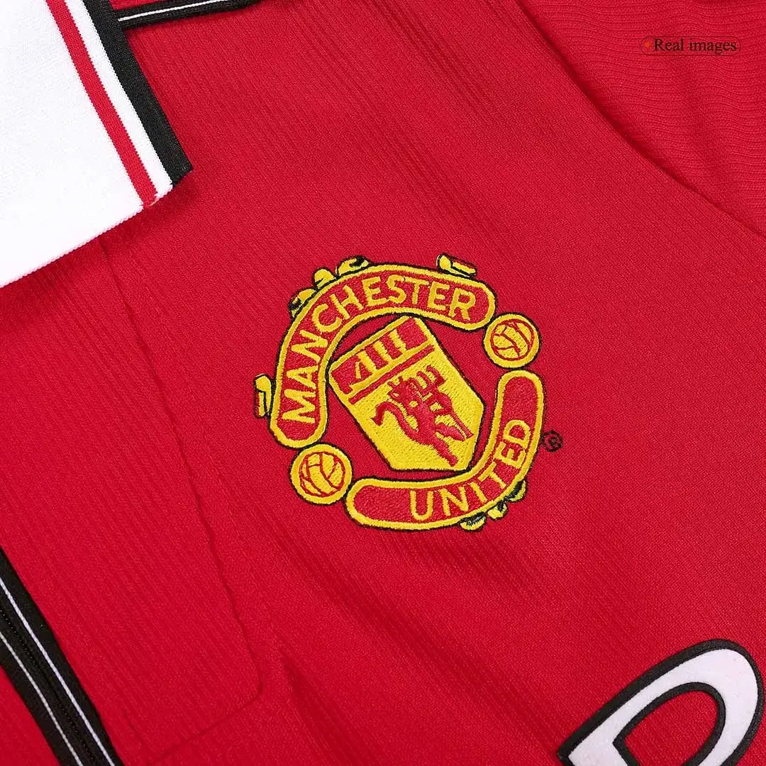 Manchester United 1998/99 Hjemme Retro drakt