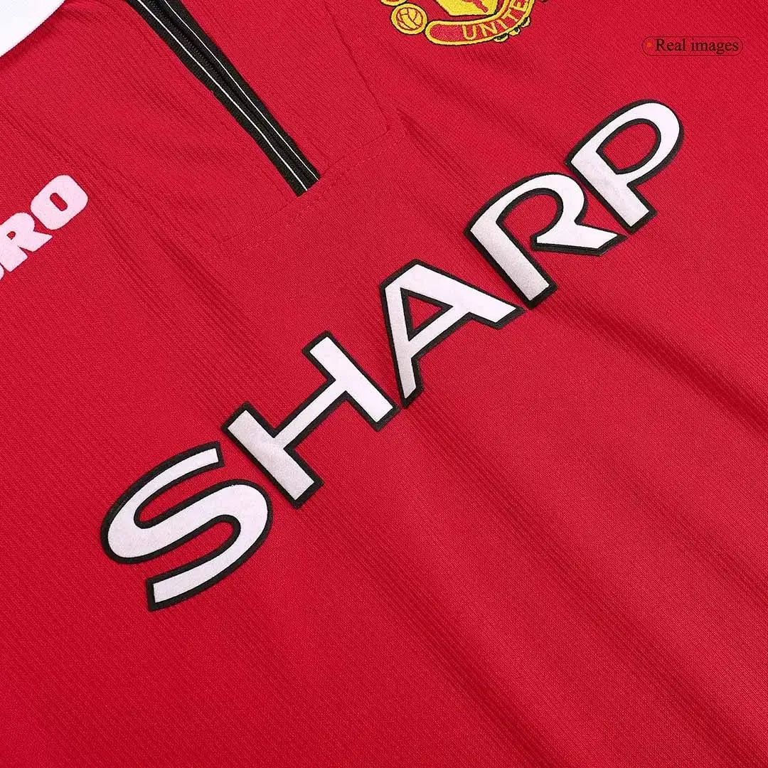 Manchester United 1998/99 Hjemme Retro drakt