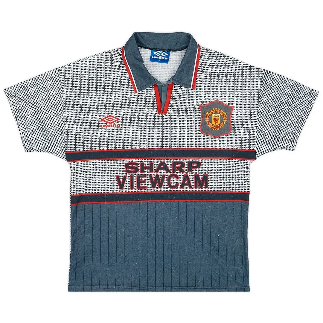 Scholes #22 Manchester United 1995/96 Tredje Retro drakt