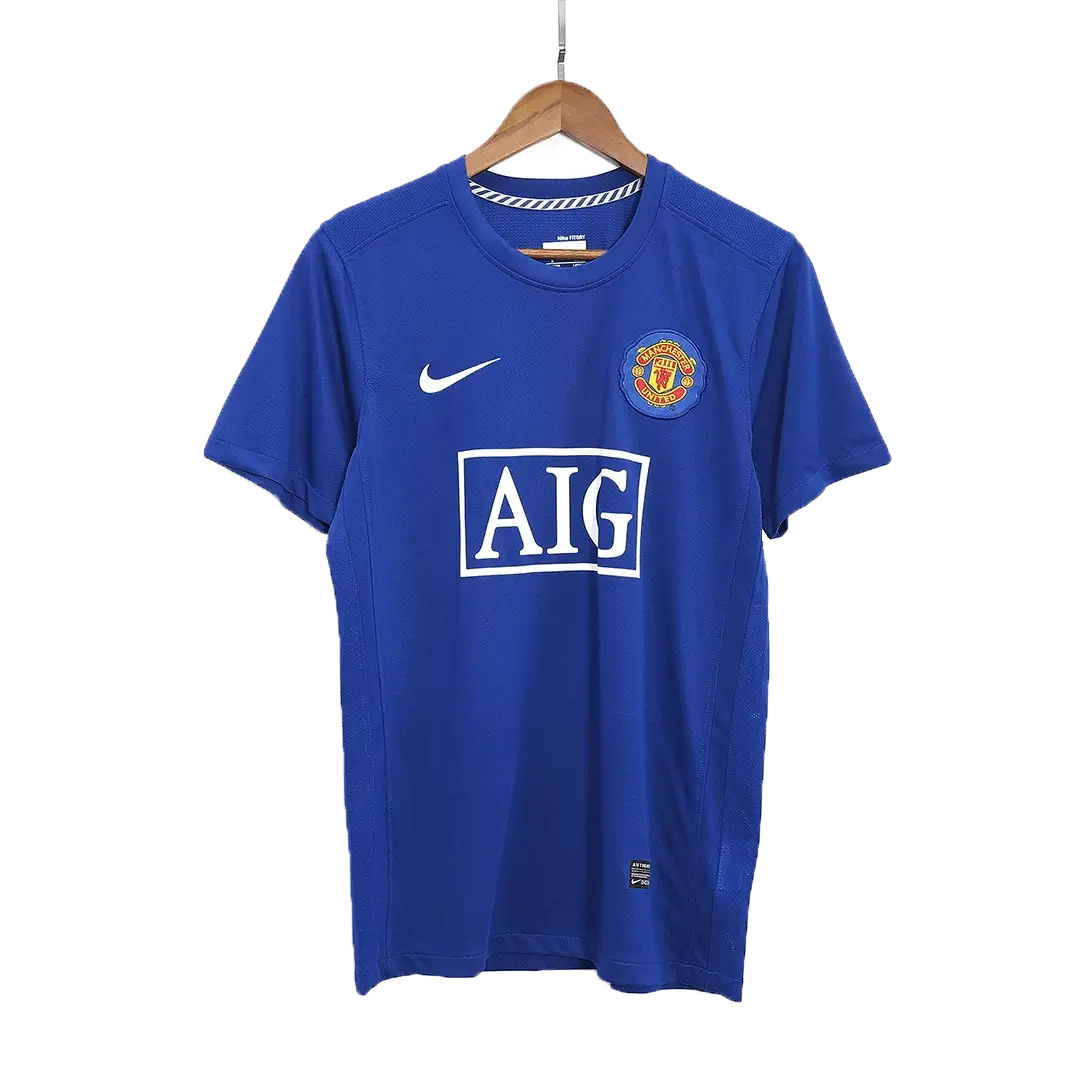 RONALDO #7 Manchester United 2008/09 Tredje Retro drakt
