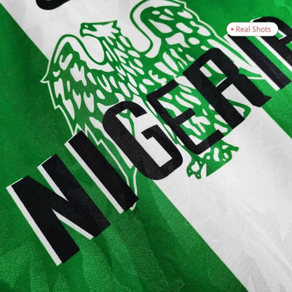 Nigeria 1996 Hjemme Retro drakt