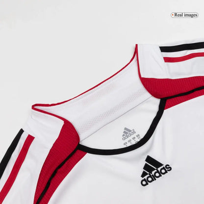 AC Milan 2006/07 Borte Retro drakt Langermet