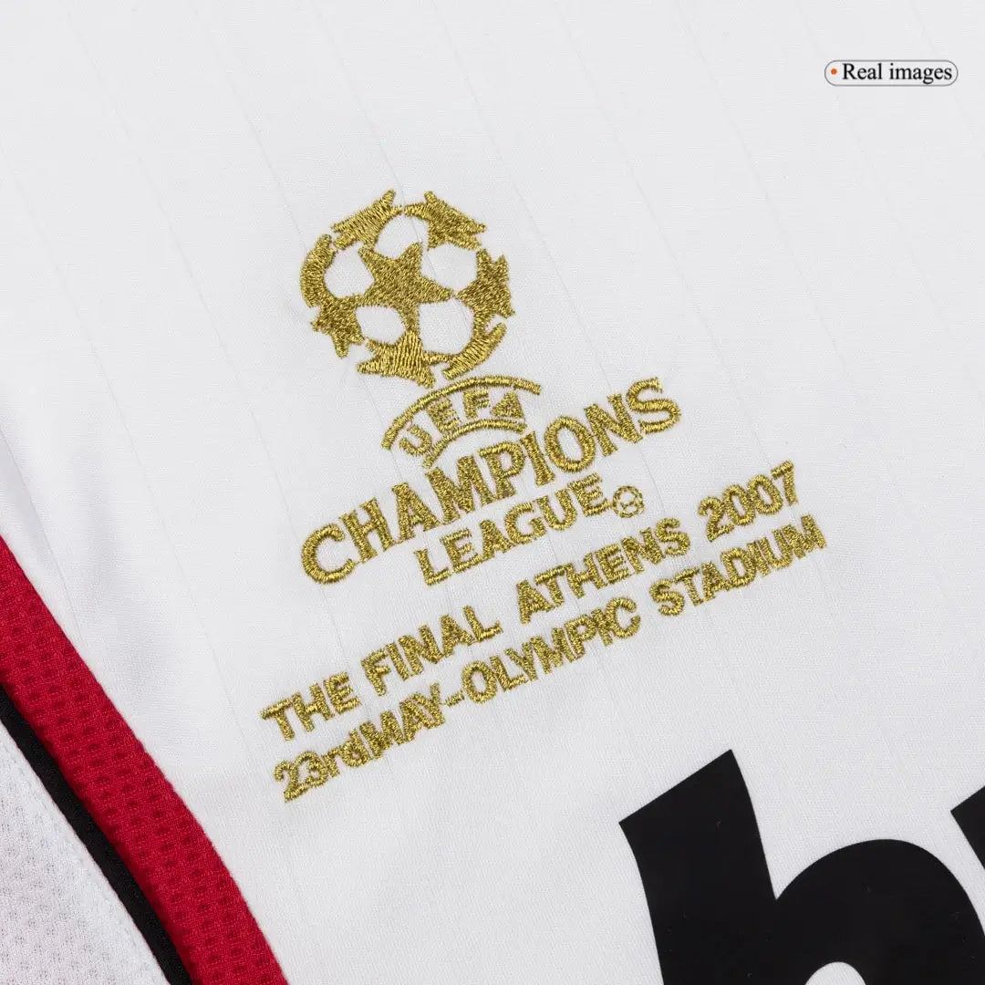 AC Milan 2006/07 Borte Retro drakt Langermet