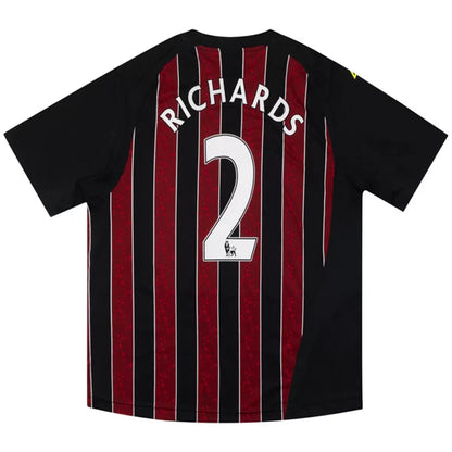 RICHARDS #2 Manchester City 2008/09 Borte Retro drakt