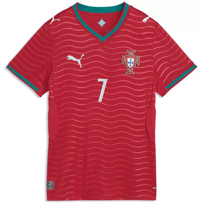 Portugal Hjemme Damer Fan-drakt Ronaldo #7 – VM 2026