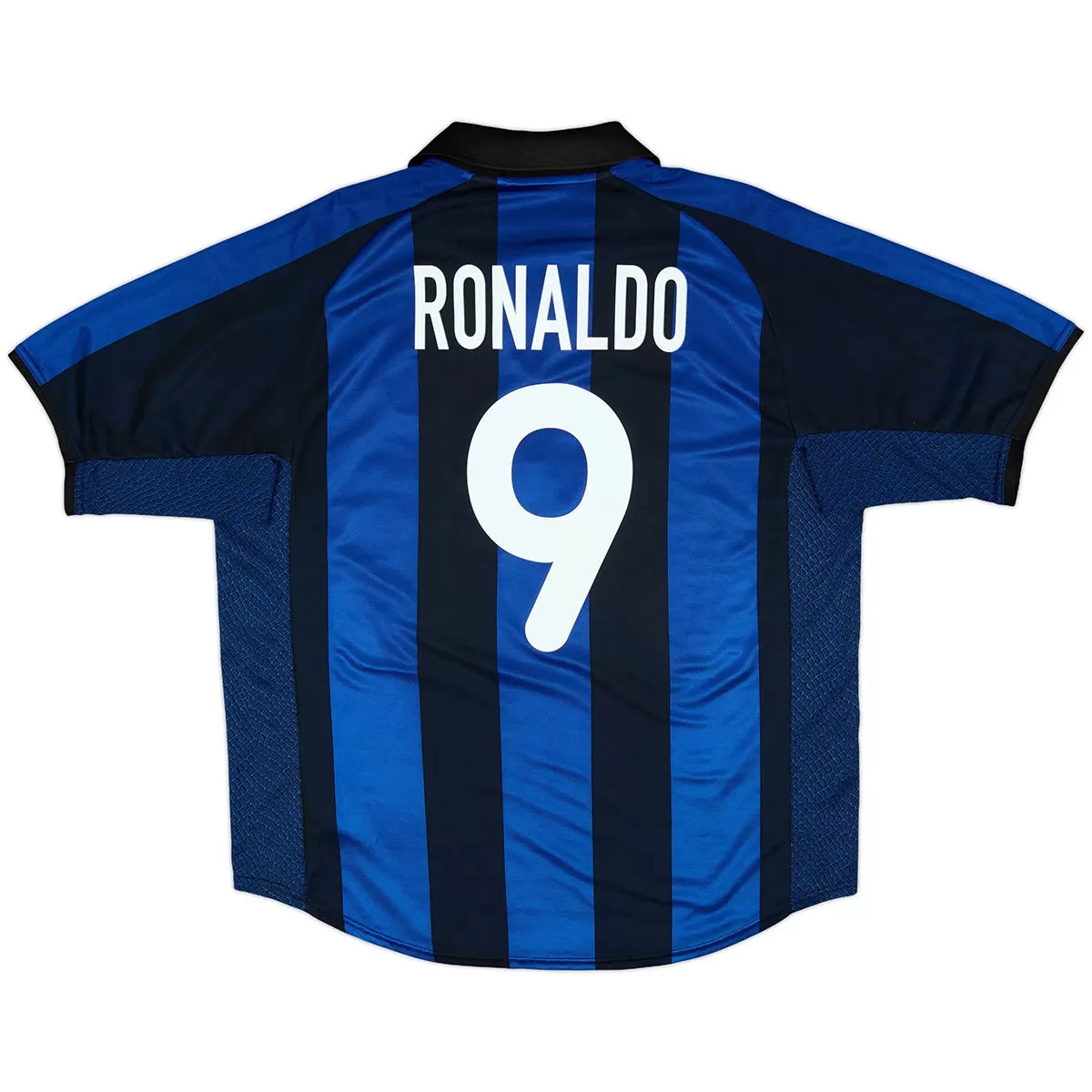 Ronaldo #9 Inter Milan 2001/02 Hjemme Retro drakt