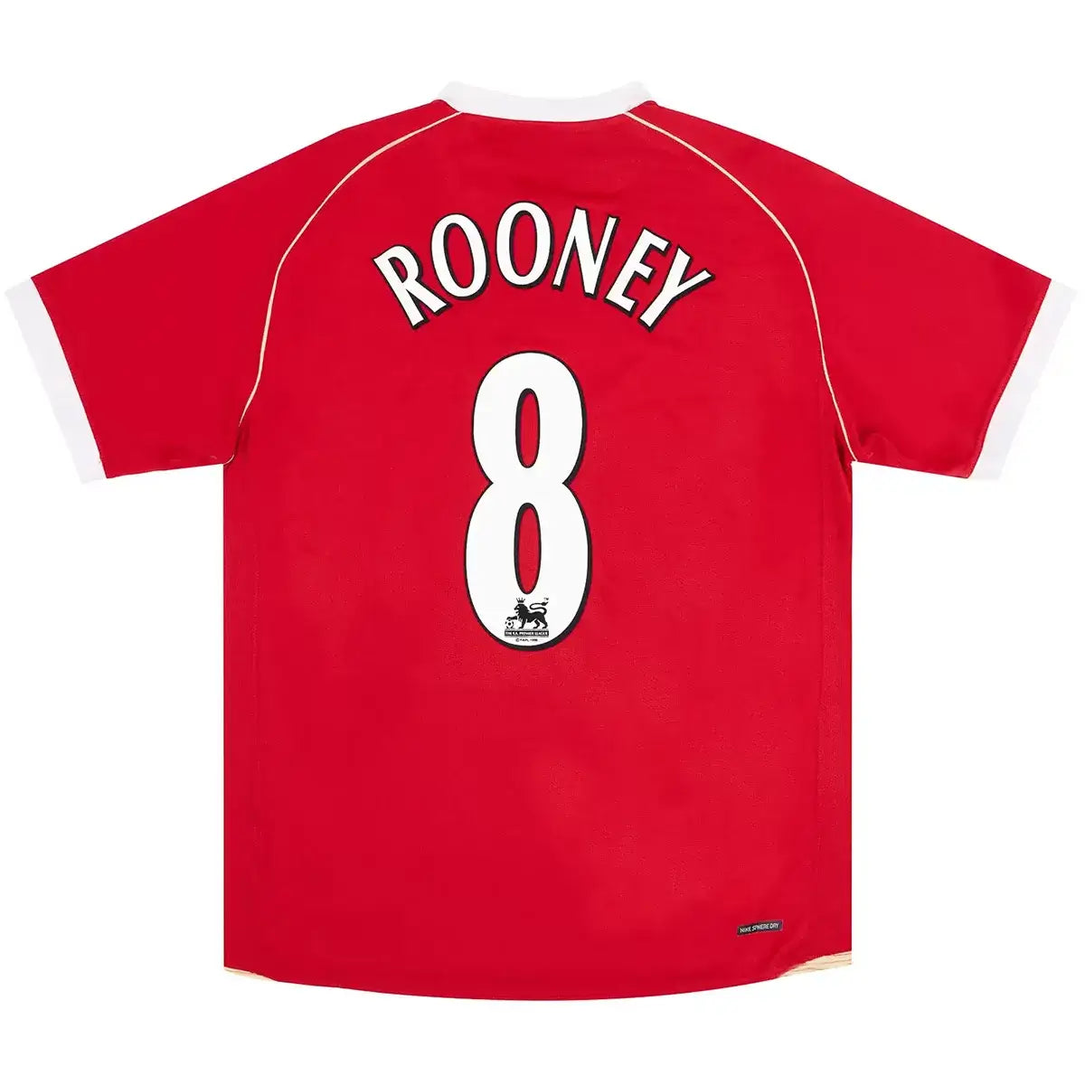 Rooney #8 Manchester United 2006/07 Hjemme Retro drakt