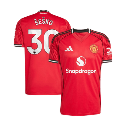 KO #30 Manchester United Hjemme ŠEŠ Herrer Fan-drakt 2025/26