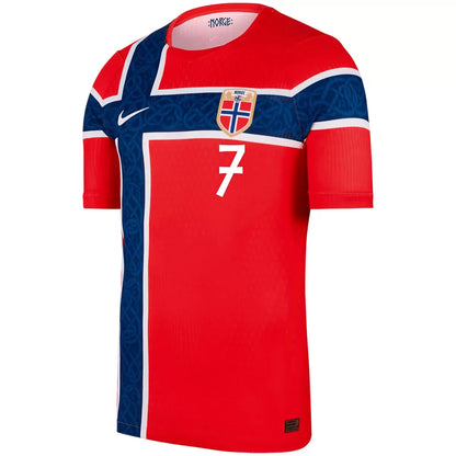 Norge Hjemme Herrer Matchdrakt SØRLOTH #7 – VM 2026