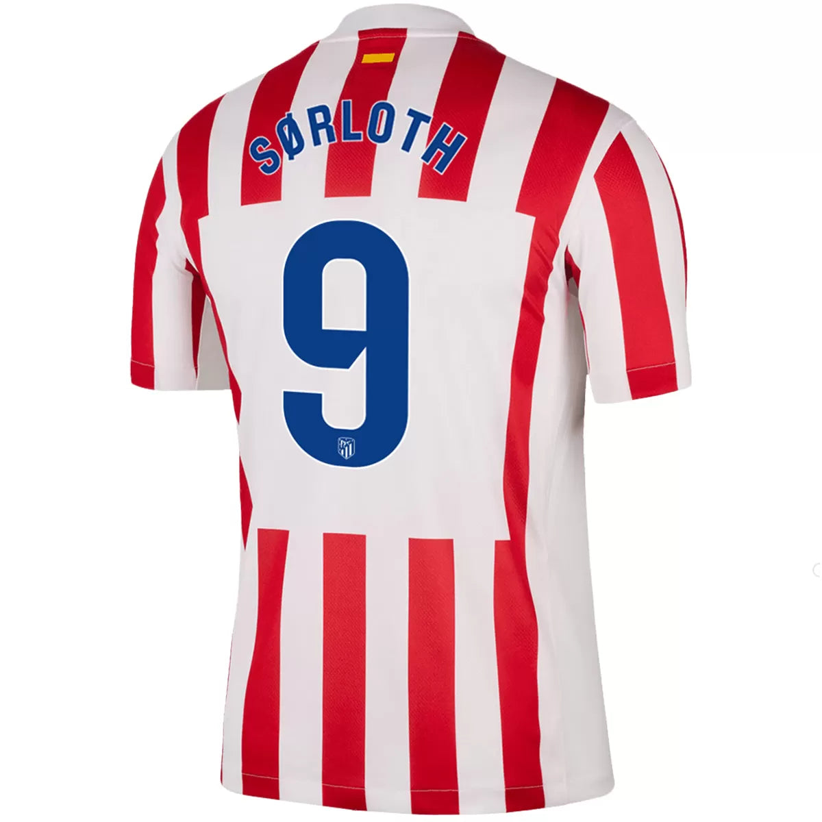 SØRLOTH #9 Atletico Madrid Hjemme Herrer Fan-drakt 2025/26