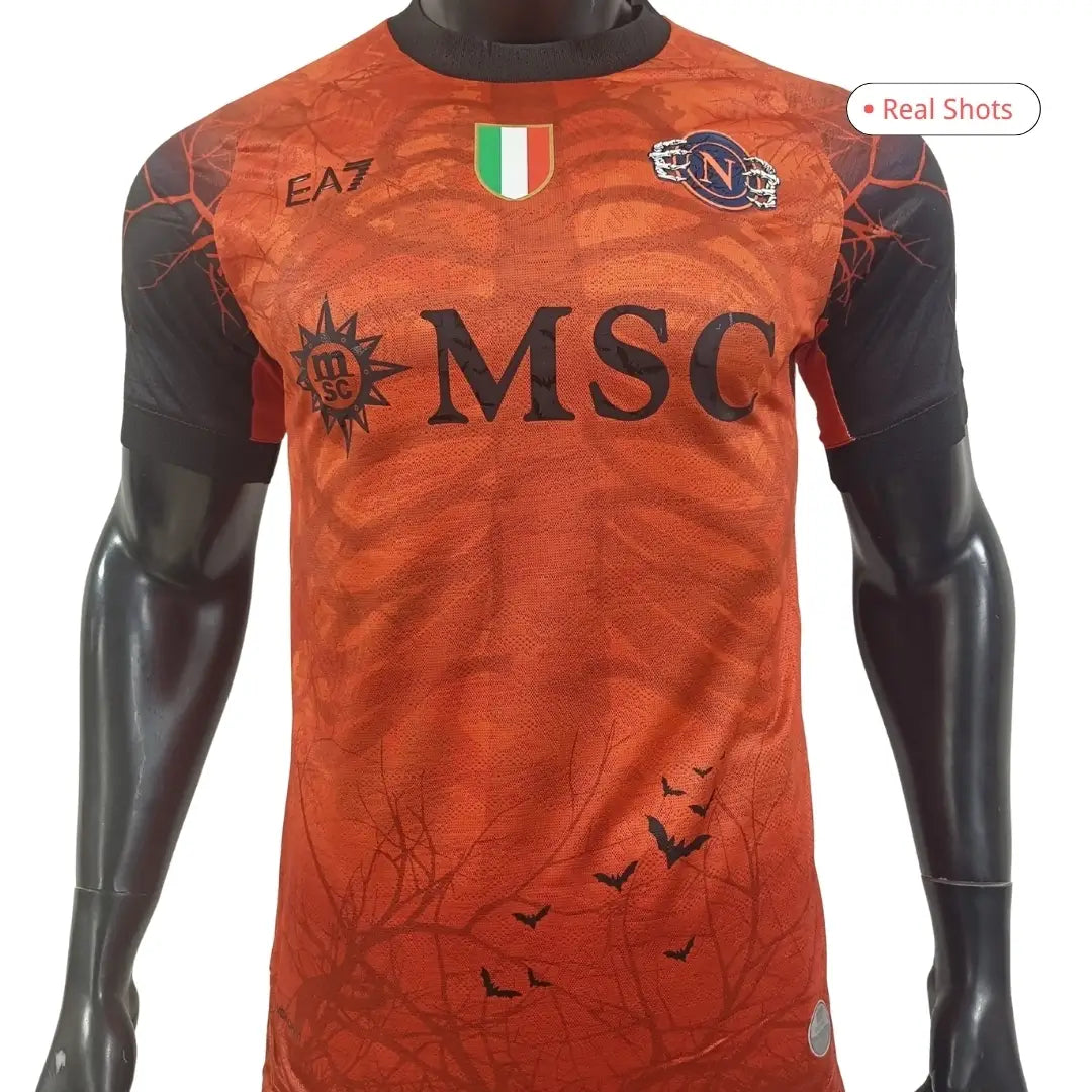 Napoli Halloween Match Oransje Special Edition Herrer Fan-drakt 2025/26