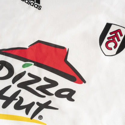 Saha #20 Fulham 2001/02 Hjemme Retro drakt