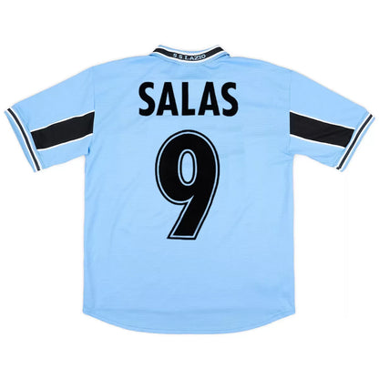 SALAS #9 Lazio 1998/00 Hjemme Retro drakt