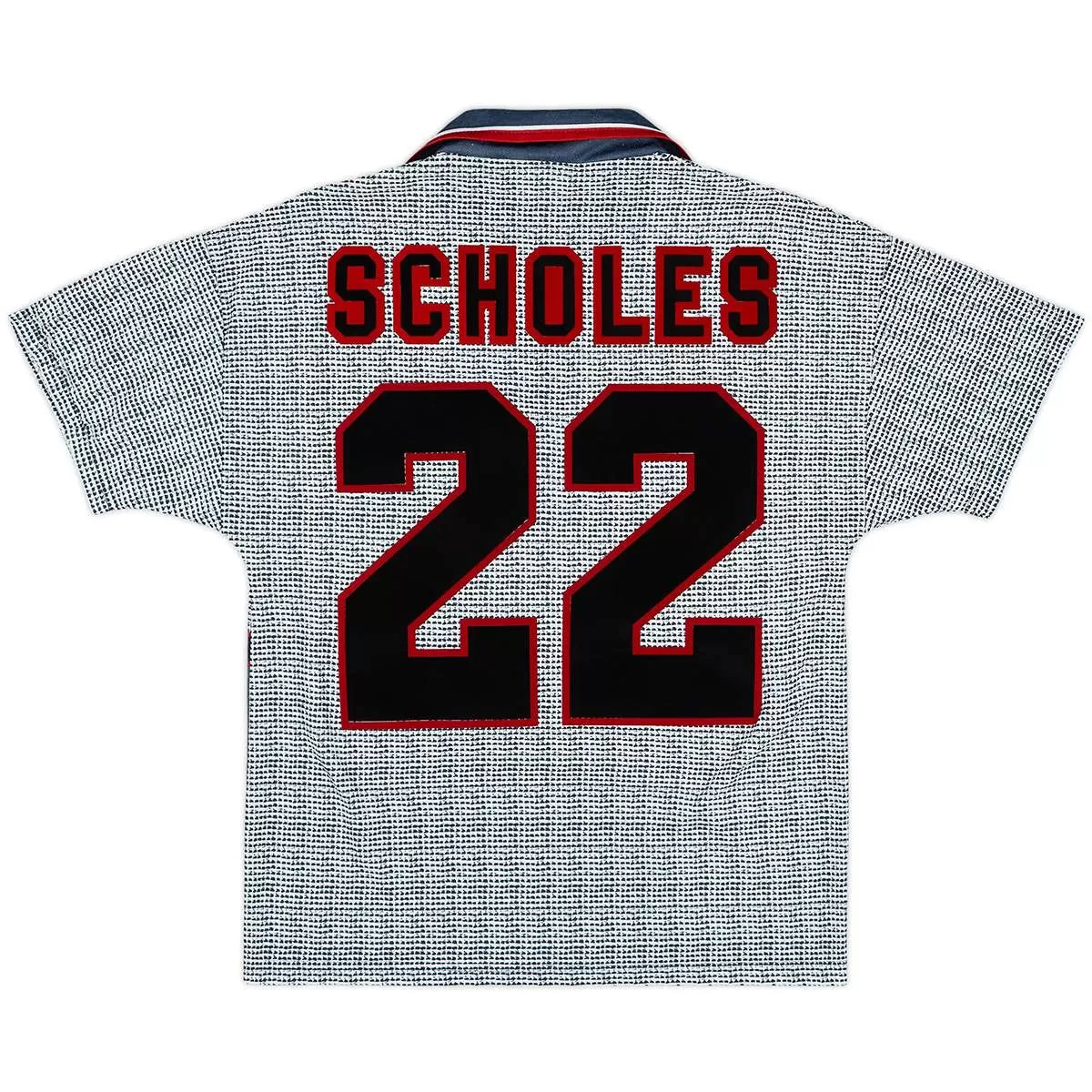 Scholes #22 Manchester United 1995/96 Tredje Retro drakt