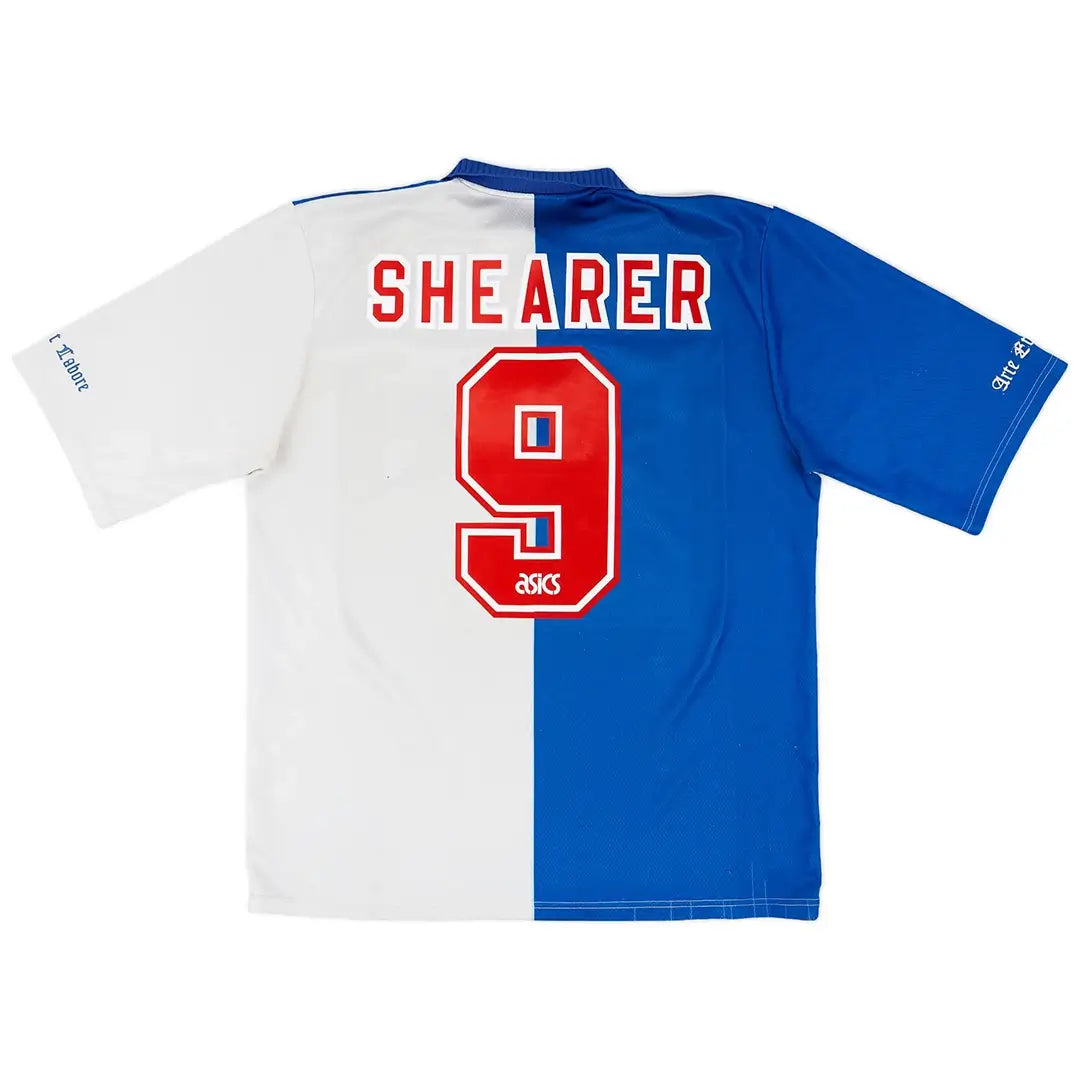 Shearer #9 Blackburn Rovers 1994/95 Hjemme Retro drakt