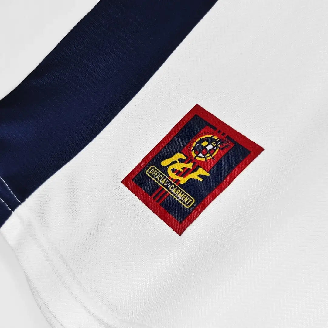 Saha #20 Fulham 2001/02 Hjemme Retro drakt