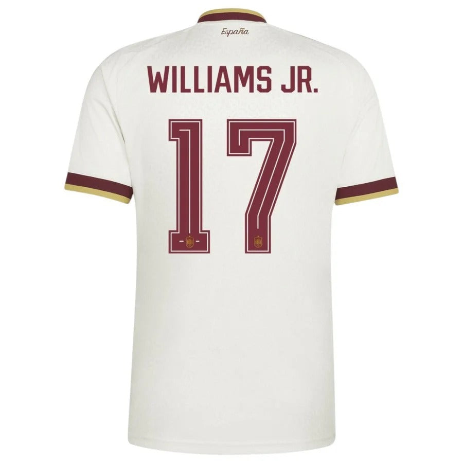 Spania Borte Herrer Fan-drakt WILLIAMS JR. #17 – VM 2026
