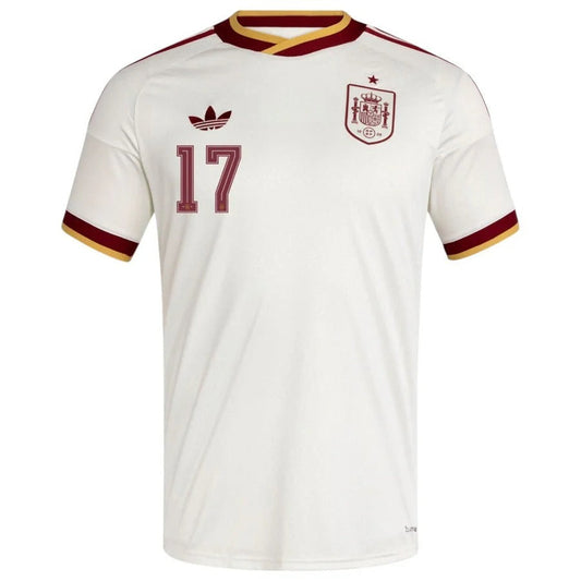 Spania Borte Herrer Fan-drakt WILLIAMS JR. #17 – VM 2026