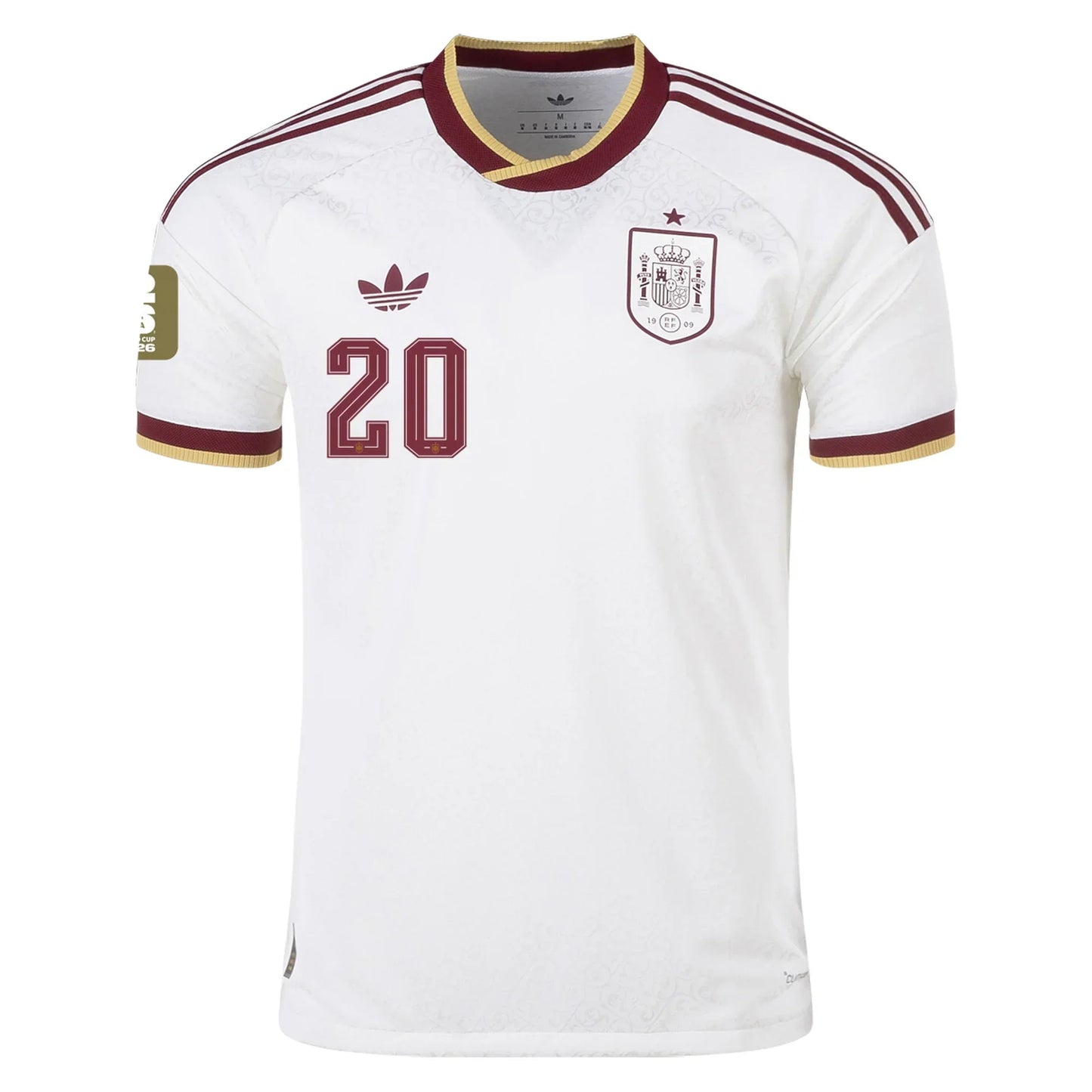 Spania Borte Herrer Matchdrakt PEDRI #20 – VM 2026