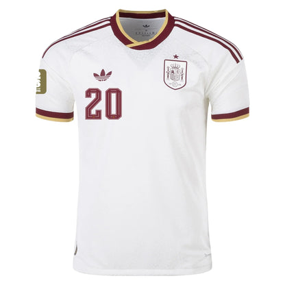 Spania Borte Herrer Matchdrakt PEDRI #20 – VM 2026