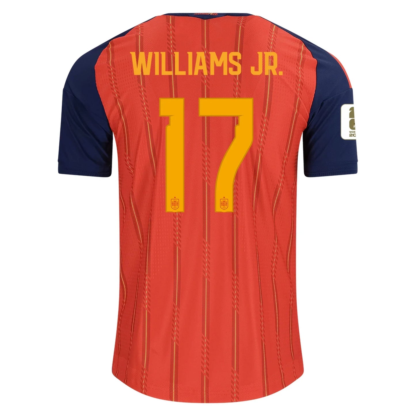 Spania Hjemme Herrer Matchdrakt WILLIAMS JR. #17 – VM 2026