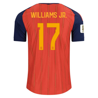 Spania Hjemme Herrer Matchdrakt WILLIAMS JR. #17 – VM 2026