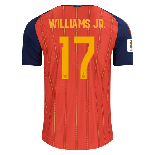 Spania Hjemme Herrer Matchdrakt WILLIAMS JR. #17 – VM 2026