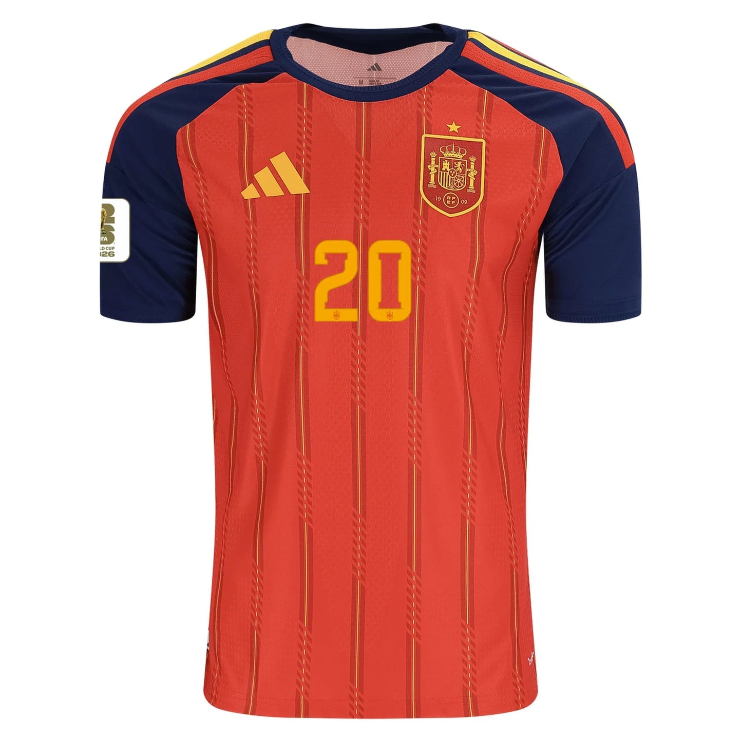 Spania Hjemme Herrer Matchdrakt PEDRI #20 – VM 2026