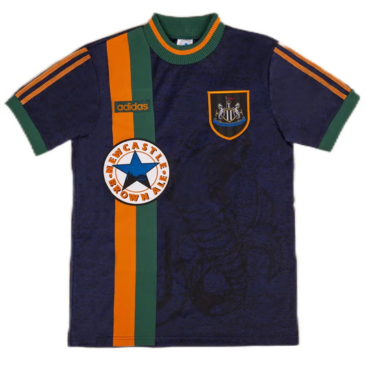 SPEED #11 Newcastle United 1997/98 Borte Retro drakt