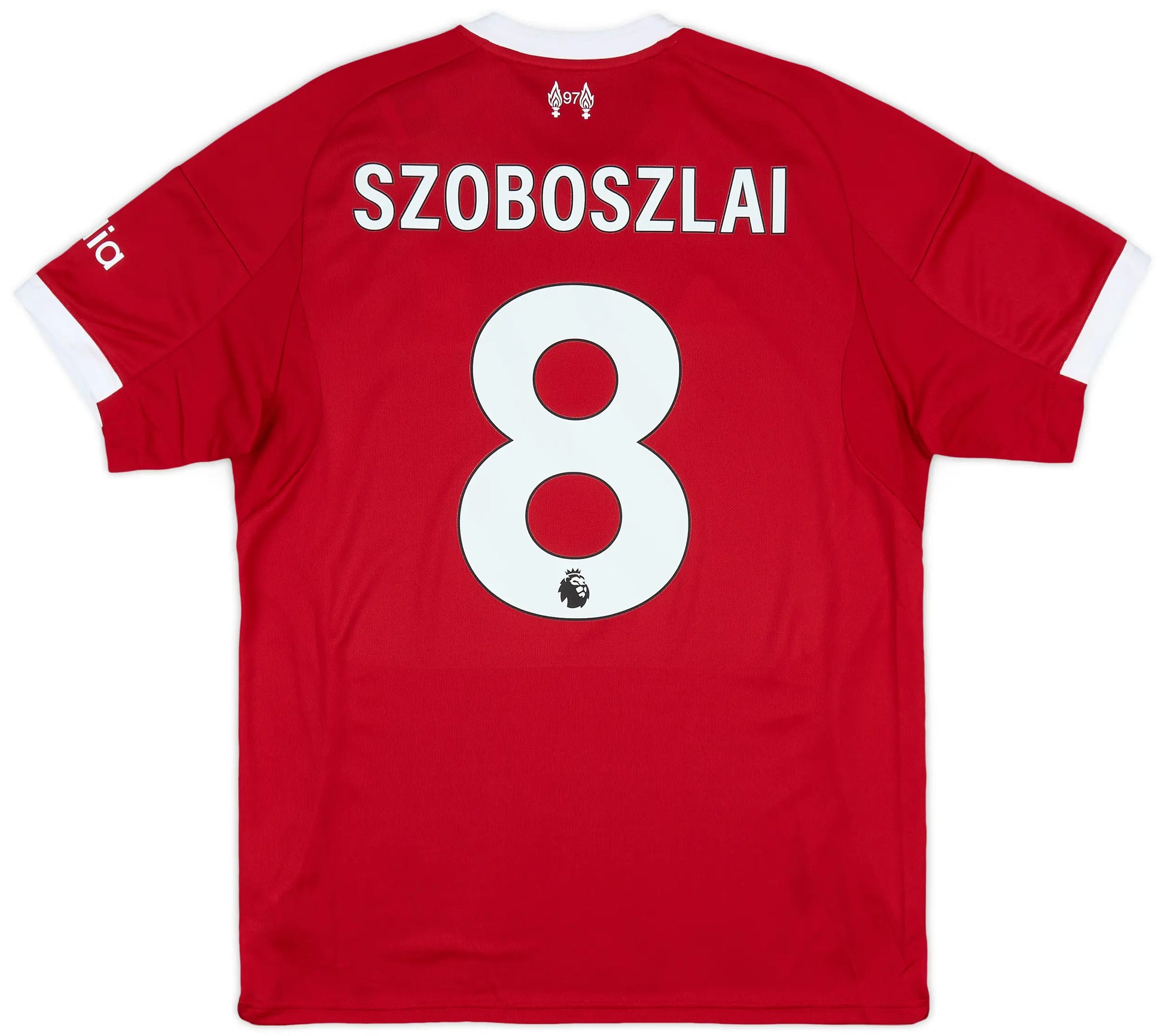 Szoboszlai #8 Liverpool Hjemme Herrer Fan-drakt 2025/26