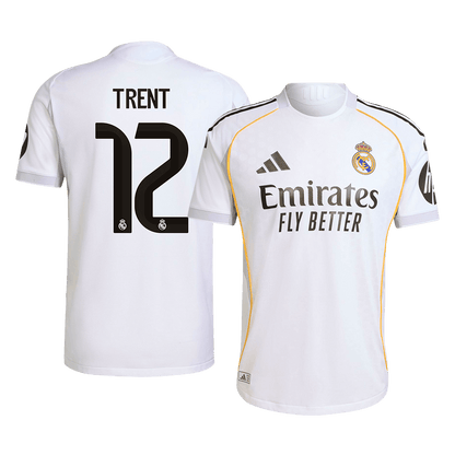 TRENT #12 Real Madrid Hjemme Hvit Herrer Matchdrakt 2025/26
