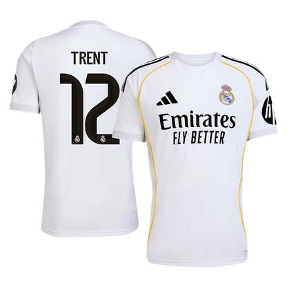 TRENT #12 Real Madrid Hjemme Hvit Herrer Fan-drakt 2025/26