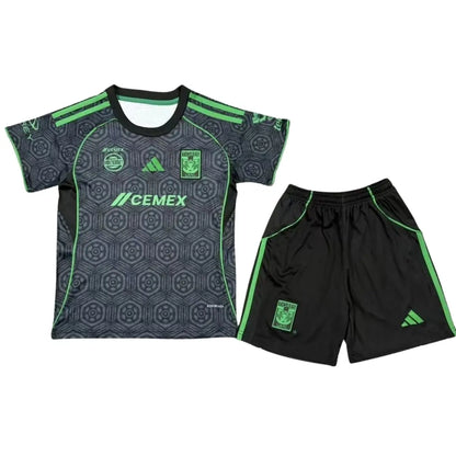 Tigres UANL Tredje Barn Drakt + Shorts 2025/26