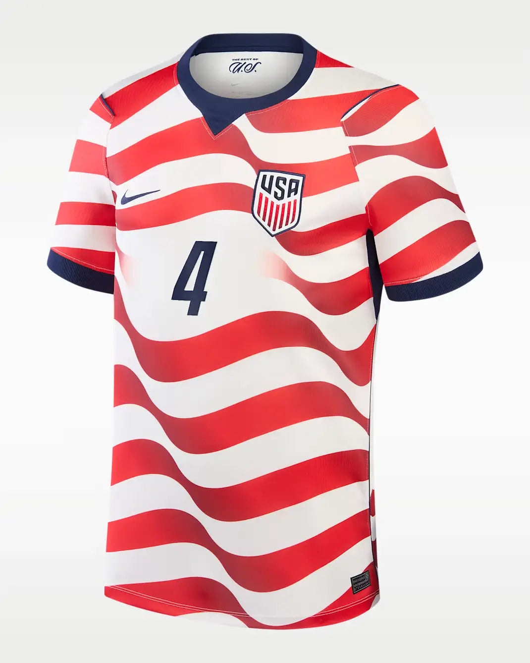 USA Hjemme Herrer Fan-drakt Tyler Adams #4 – VM 2026