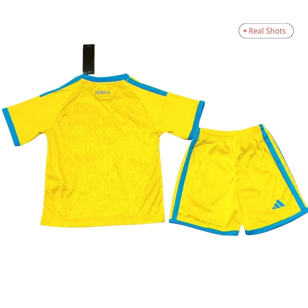 Ukraine Hjemme Barn Draktsett – VM 2026