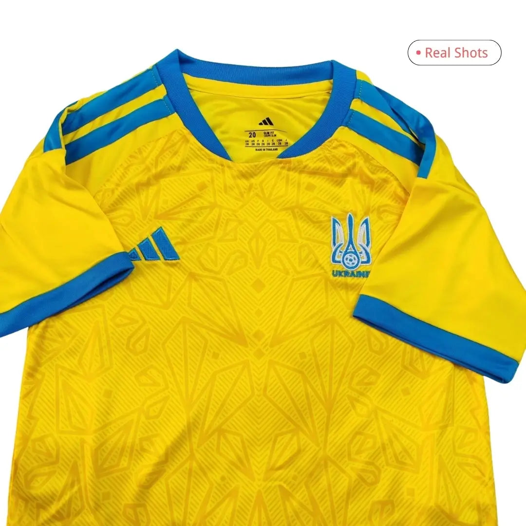 Ukraine Hjemme Barn Draktsett – VM 2026