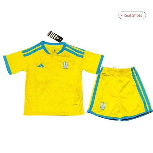 Ukraine Hjemme Barn Draktsett – VM 2026