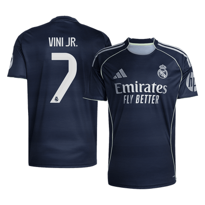 VINI JR. #7 Real Madrid Borte Herrer Fan-drakt 2025/26