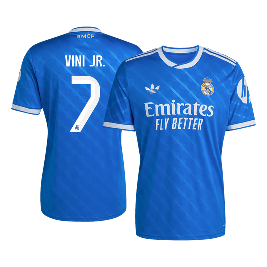 VINI JR. #7 Real Madrid Tredje Herrer Fan-drakt 2025/26