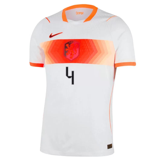 Nederland Borte Herrer Matchdrakt VIRGIL #4 – VM 2026