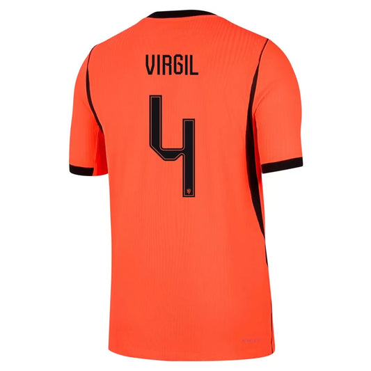 Nederland Hjemme Herrer Matchdrakt VIRGIL #4 – VM 2026