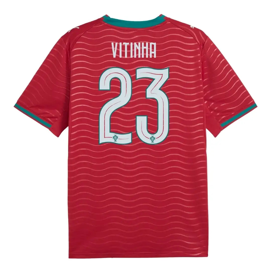 Portugal Hjemme Herrer Fan-drakt VITINHA #23 – VM 2026