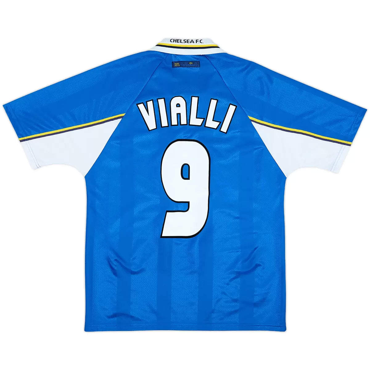 VIALLI #9 Chelsea 1997/99 Hjemme Retro drakt
