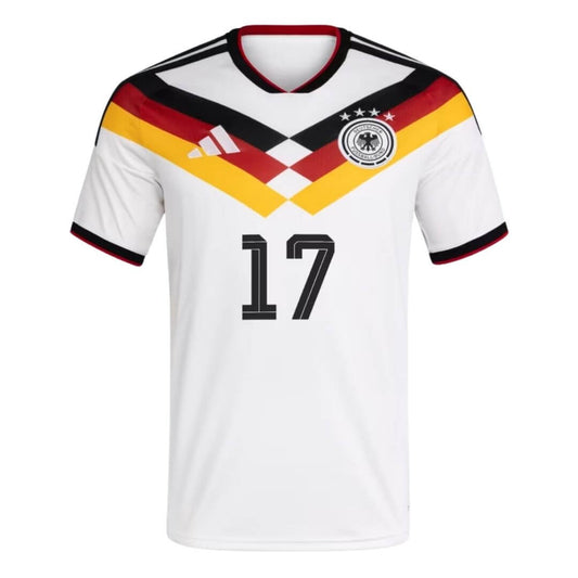 Tyskland Hjemme Herrer Fan-drakt WIRTZ #17 – VM 2026