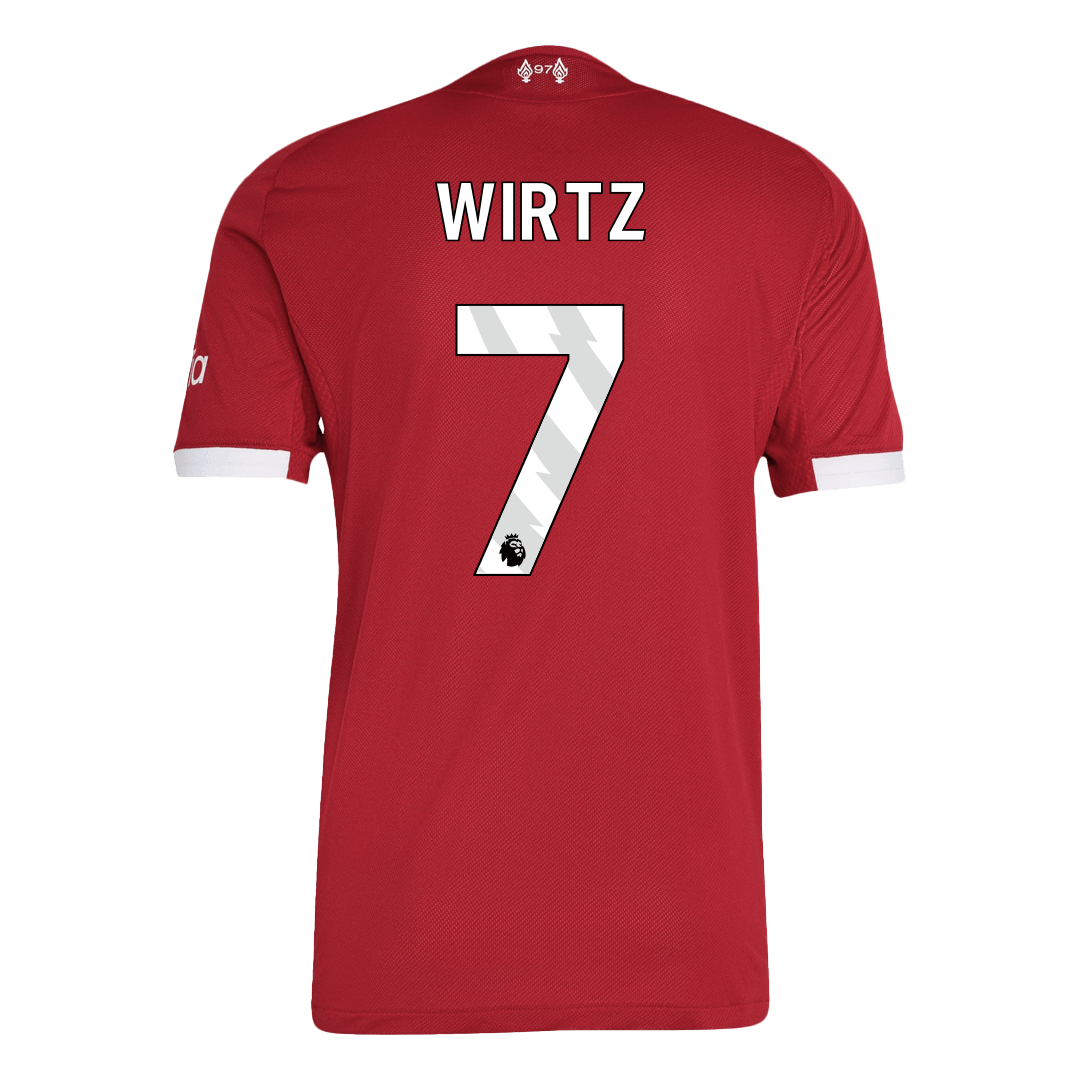 WIRTZ #7 Liverpool Hjemme Herrer Matchdrakt 2025/26