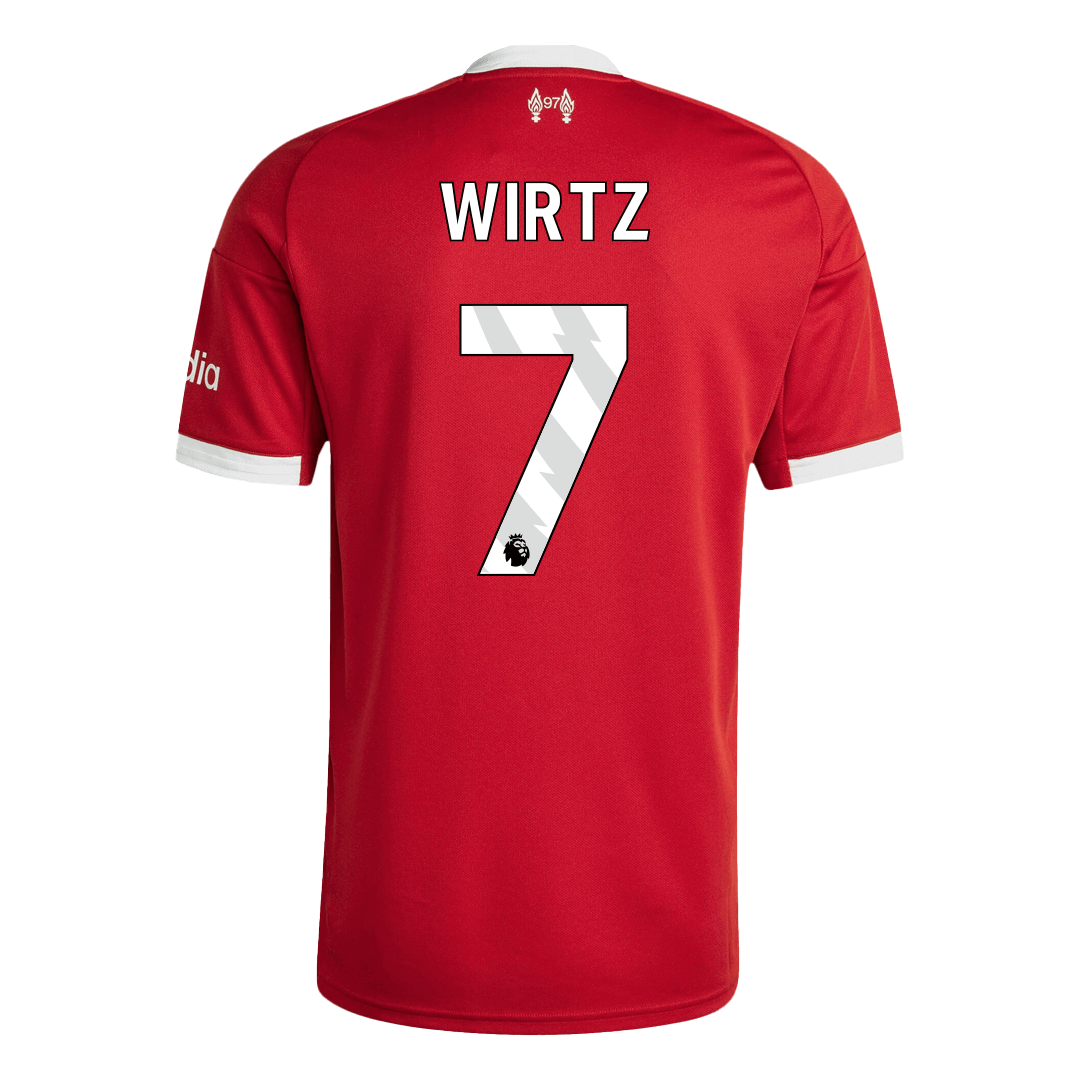 WIRTZ #7 Liverpool Hjemme Herrer Fan-drakt 2025/26